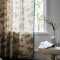 Tassel-Trimmed Botanical Light-filtering Curtains | Semi Blackout Curtains | Custom Curtain Factory
