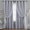 Solid color Star Hollowout Blackout Curtains for Children's Room Bedroom | Customizable Colors | Curtain Factory