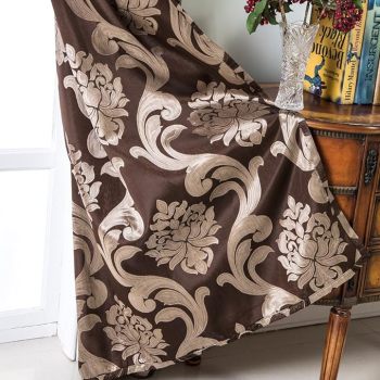 Fancy Jacquard Curtain for Living Room | Luxury Blackout Curtains for Bedroom | Blackout Drapes
