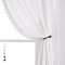 Chiffon White Curtains for Bedroom | Voile Sheer Curtains for Living Room | Curtain Factory