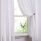 Chiffon White Curtains for Bedroom | Voile Sheer Curtains for Living Room | Curtain Factory