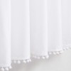 Chiffon White Curtains for Bedroom | Voile Sheer Curtains for Living Room | Curtain Factory