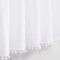Chiffon White Curtains for Bedroom | Sheer Curtains for Living Room | Curtain Factory