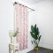 Pink Floral Velvet Curtain | Soft Blackout Curatins For Bedroom Living Rooms | Custom Curtain | Curtain Factory