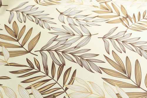 Leaves Print Blackout Curtains | Custom Curtains for Bedroom  Living Room | Curtain Manufacturer