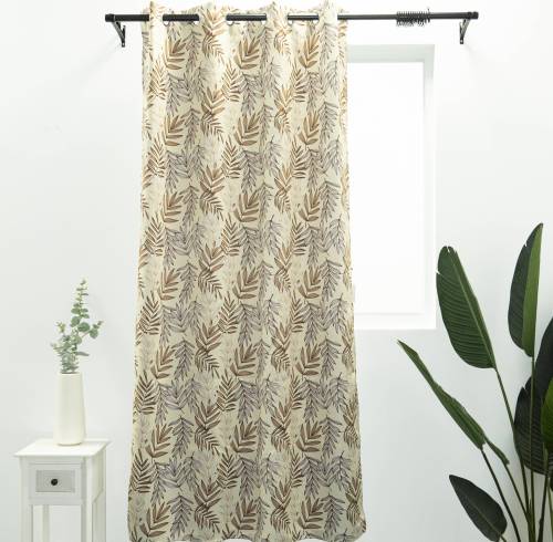 Leaves Print Blackout Curtains | Custom Curtains for Bedroom  Living Room | Curtain Manufacturer ODM OEM