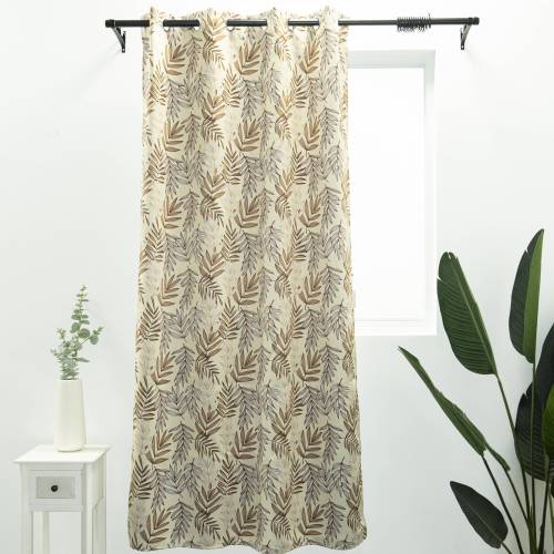 Leaves Print Blackout Curtains | Custom Curtains for Bedroom  Living Room | Curtain Manufacturer