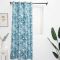 Leaves Printed Velvet Curtains | Room Darkening Curatins For Bedroom Living Rooms | Custom Curtain Wholesale