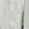 Embroidery White Sheer Curtain for Bedroom | Living Room Sheer Curtains