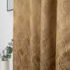 Stripe Pattern Weaving Jacquard Curtain for Bedroom | Blackout Curtains for Living Room