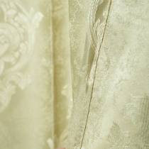 Luxurious Jacquard Curtain with Elegant Motifs | Blackout Curtains for Bedroom | Curtain Factory