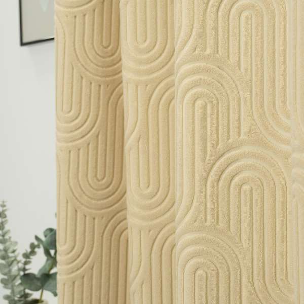 Soft Embossed Velvet Curtain For Bedroom Living Rooms Curtain | Custom Curtain Supplier