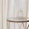 Champagne/ Gold Sheer Curtains for Living Room & Bedroom | Shinny Look luxurious Sheer Drapes