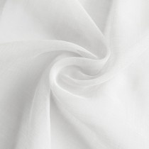 White Sheer Voile Curtains for Living Room & Bedroom |  Subtle Light-Filtering Custom Sheer Drapery