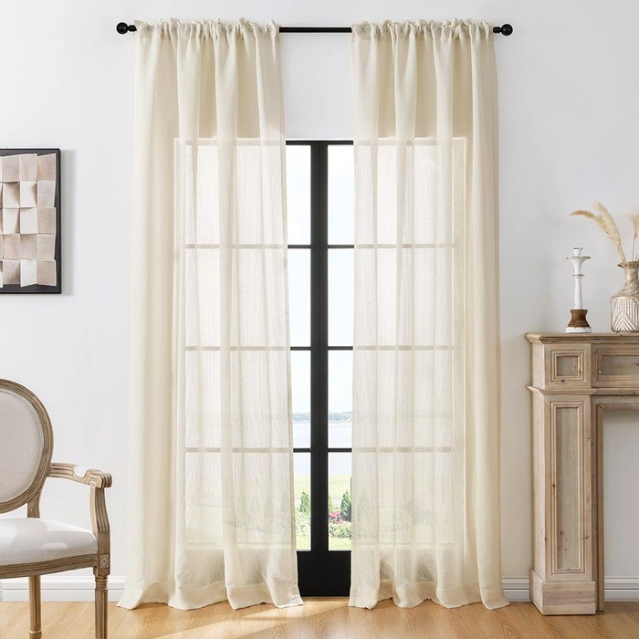 sheer curtains