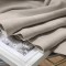 Faux Linen Curtains Bedroom | Modern Style Blackout Draperys | Linen Blackout Drapes