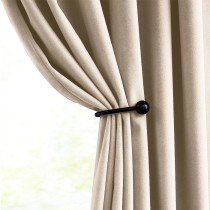 Premium Light Blocking Velvet Curtains | Velvet Drapes Blackout for Living Room & Bedroom | Velvet Curtain Panels