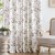 Elegant Floral Pattern Printed Blackout Curtains | Light-Filtering Drapes for Bedroom & Living Room