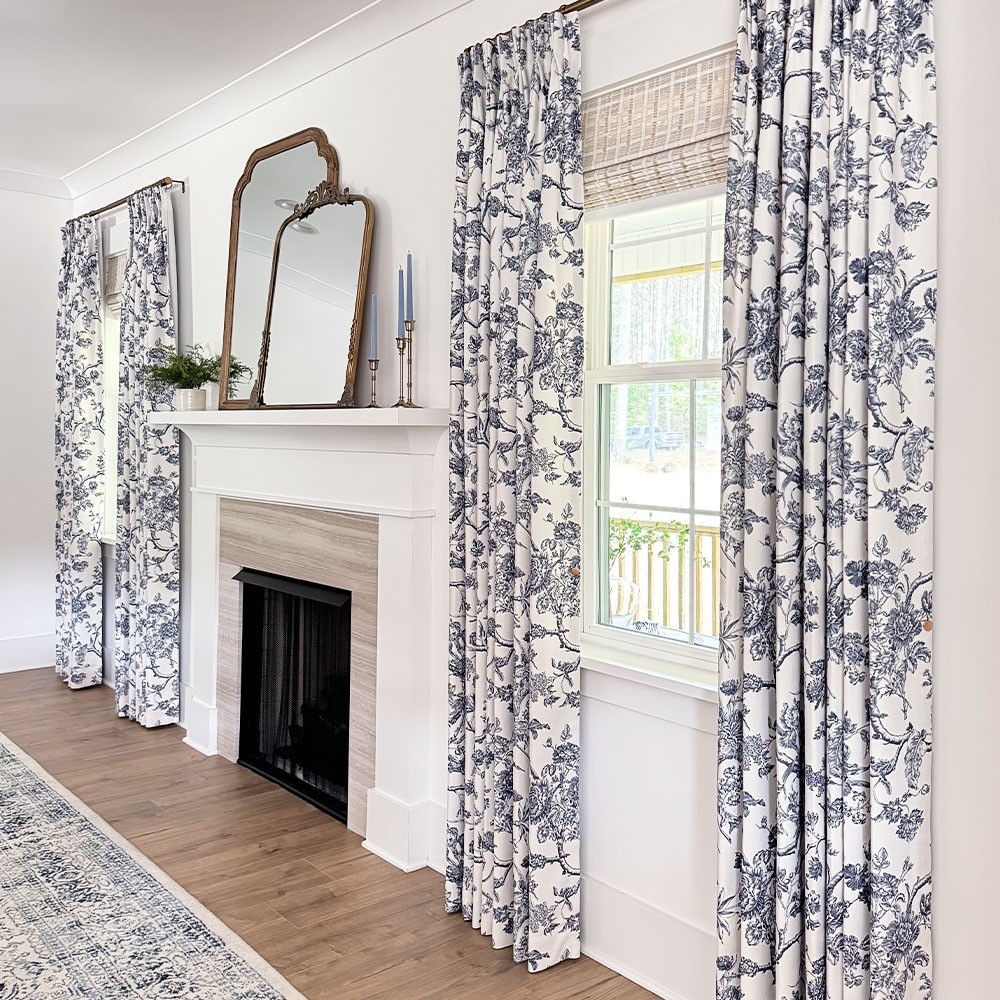 Floral Printed Curtains