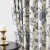Classic Vintage Floral Blackout Curtains | Printed Light-Filtering Curtains for Bedroom & Living Room