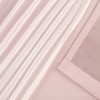 Pink Double Layer Blackout Curtains | Layered Solid Room Darkening Curtains for Girls' Room