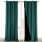 Full Blackout Curtains for Living Room | Wholesale Custom Solid Color Window Curtains Drapes for Bedroom