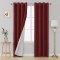 Solid Color Blackout Curtains for the Living Room | Wholesale Custom Curtains Drapes for Bedroom
