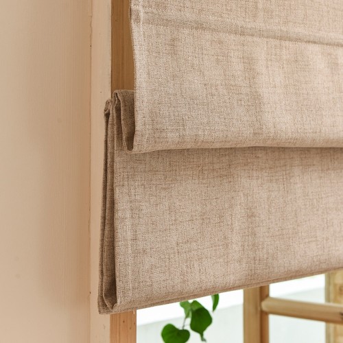 Roman Shades for Windows | Room Darkening Shades | Linen Style Privacy & Light Filtering Window Shades