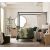 Faux Linen Sheer Canopy Bed Curtain | 4 Corner Bed Canopies & Drapes | Buttoned Tap Top Bed Canopy Curtains