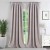 100% Blackout Curtains for Bedroom | Faux Linen Curtains with Gray Back Coating | Back Tap Blackout Drapes