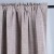 100% Blackout Curtains for Bedroom | Faux Linen Curtains with Gray Back Coating | Back Tap Blackout Drapes