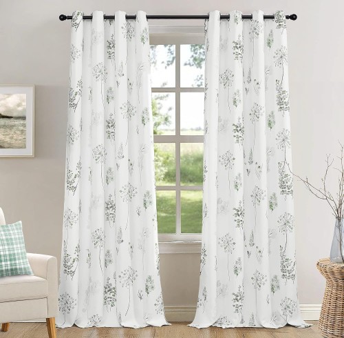 Customizable Printed Blackout Curtains for Bedroom & Living Room| Variety of Patterns Available