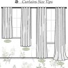 Customizable Printed Blackout Curtains for Bedroom & Living Room| Variety of Patterns Available