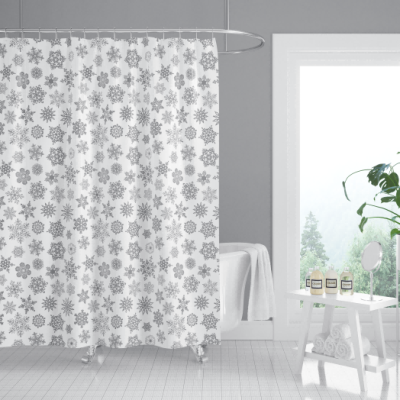Black Shower Curtain for Bathroom | Stain-Resistant Mildew-Resistant Waterproof Shower Curtain Wholesale
