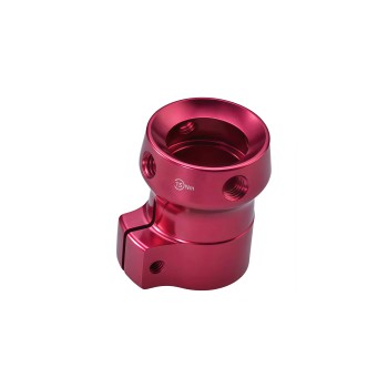 Aluminum CNC Milling & Drilling Custom Parts with Red Anodizing & Screen Printing | OEM/ODM Manufacturing for Industrial Machinery - Bulk Orders Welcome