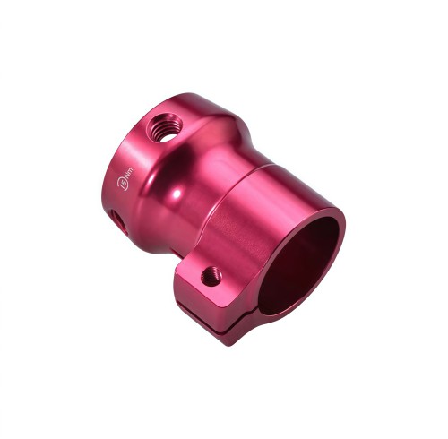 Aluminum CNC Milling & Drilling Custom Parts with Red Anodizing & Screen Printing | OEM/ODM Manufacturing for Industrial Machinery - Bulk Orders Welcome