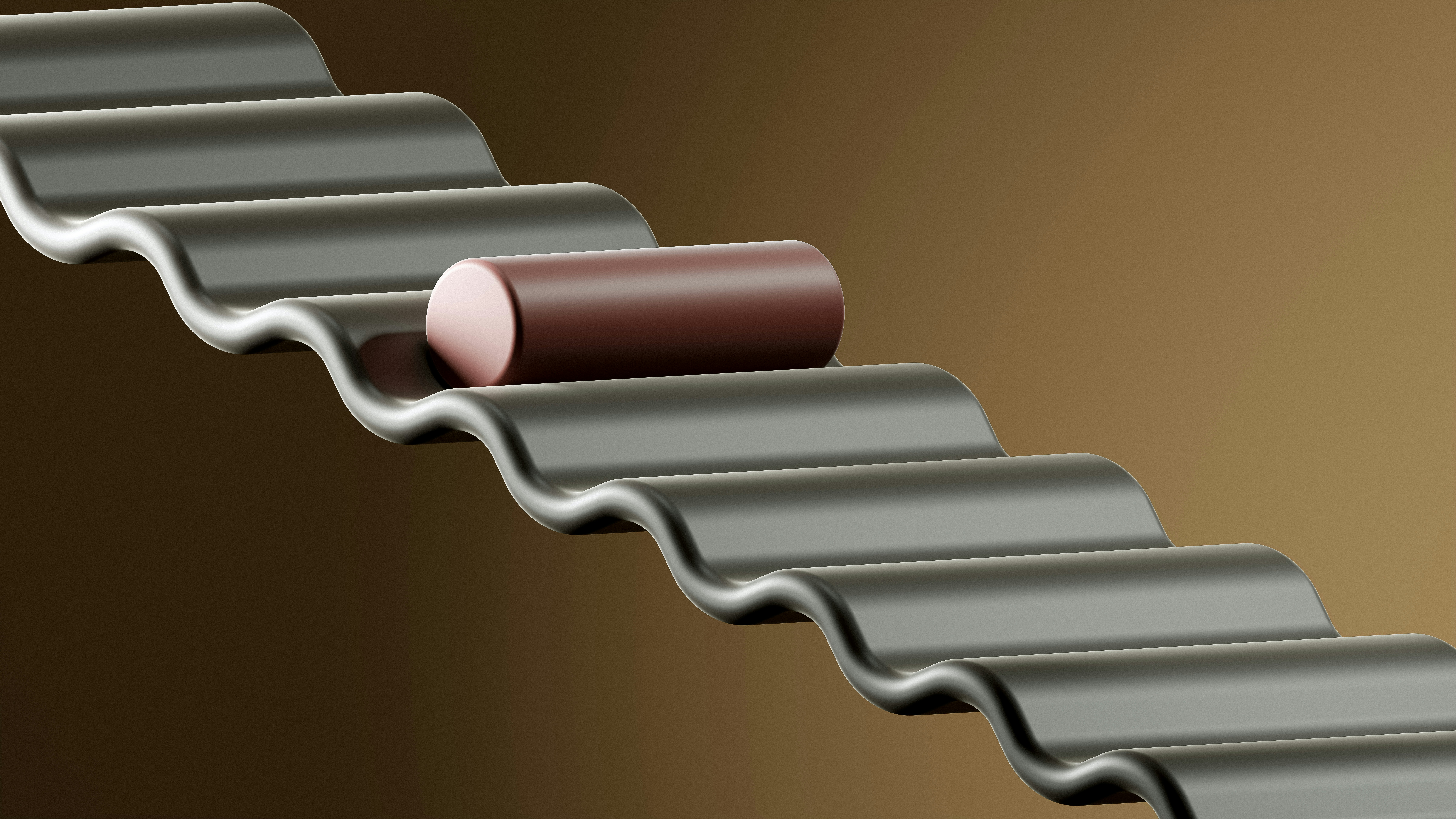 A diagram showing an optimized supply chain for custom metal stamping projects