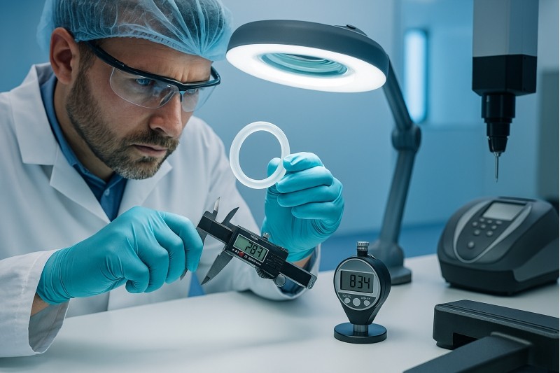 Silicone Parts Quality Inspection Process