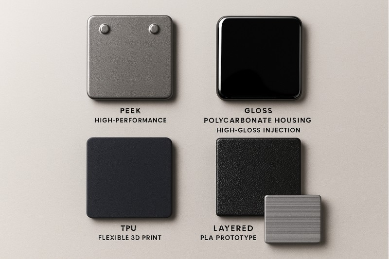 Plastic Materials and Finishes Samples