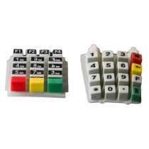 Custom Silicone Rubber Conductive Keypad | Backlit & Waterproof IP68