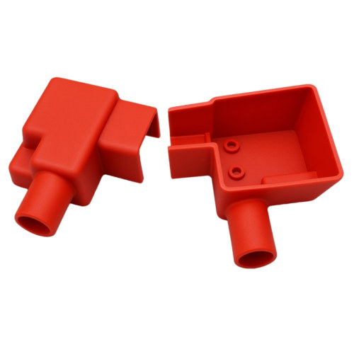 Silicone Battery Terminal Cover | Right Angle Protective Boot | OEM/ODM