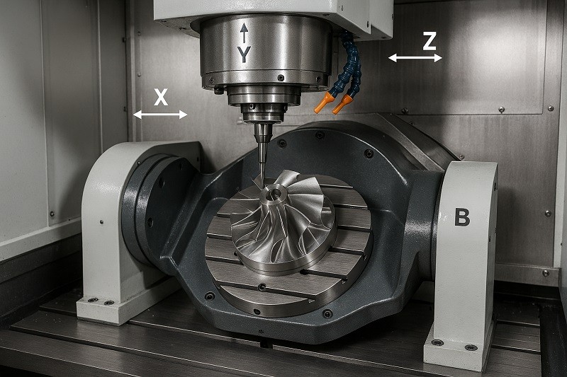 Intricate custom CNC part