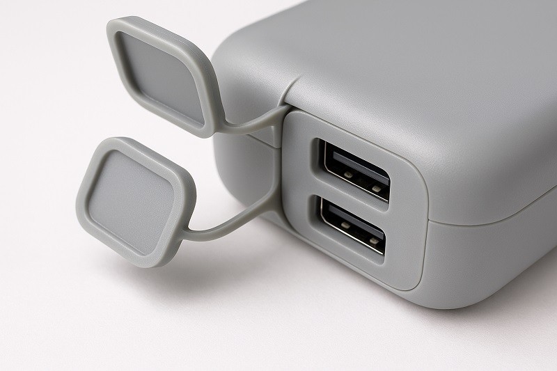 Plastic Caps and Living Hinges