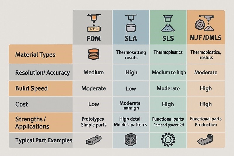 A complex, lightweight aluminum part for the aerospace industry, produced via 3D printing.