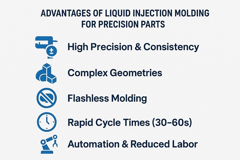 Infographic showing the full range of OEM services from design to delivery
