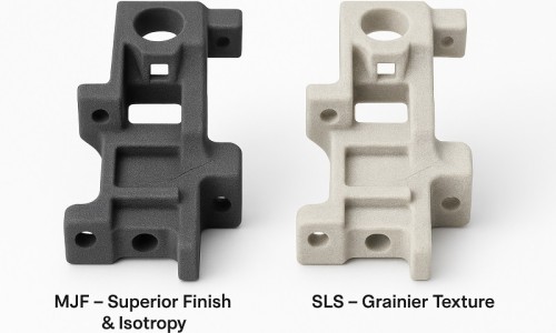 Choosing Your Production Method: A Manufacturer's Guide to MJF vs. SLS 3D Printing for End-Use Parts