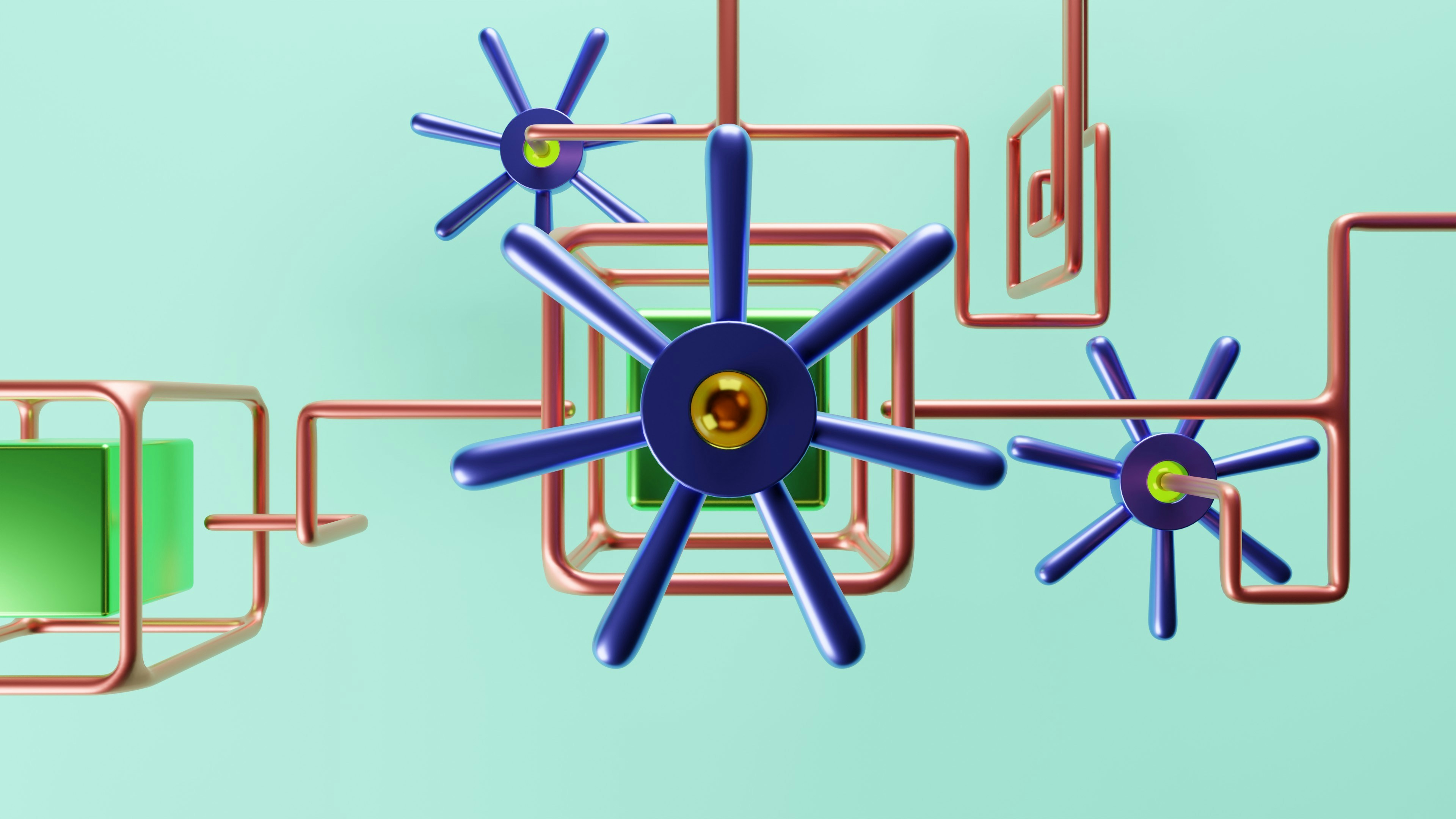 Diagram comparing 3-axis, 4-axis, and 5-axis CNC machining movements