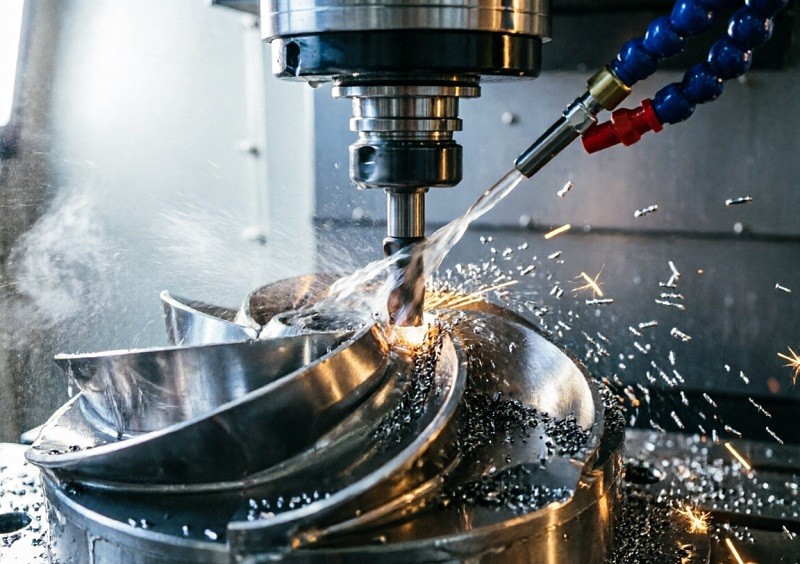 Diagram illustrating the costly impact of thin walls and deep pockets in CNC machining.