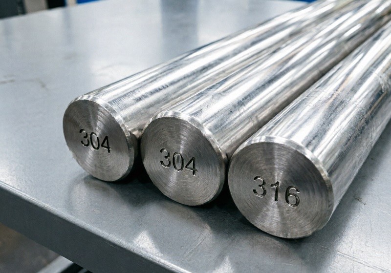 A collection of precisely machined stainless steel custom parts with milled and drilled features