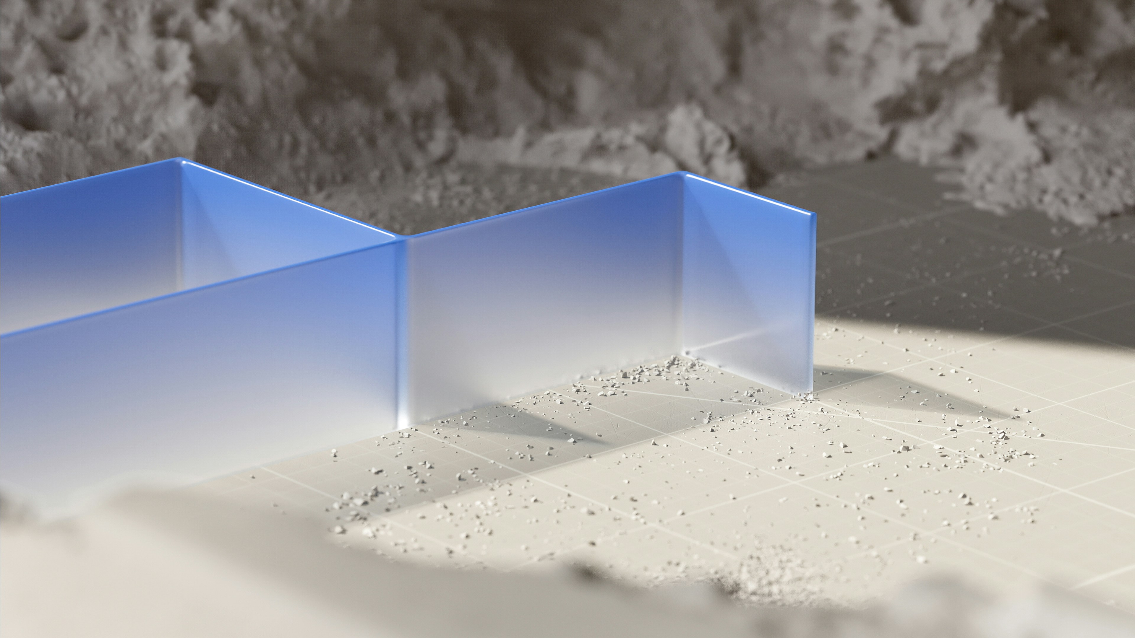 A diagram showing the cross-section of a 3D printed wall, illustrating the difference between a thin, 2-perimeter wall and a thick, 5-perimeter wall.